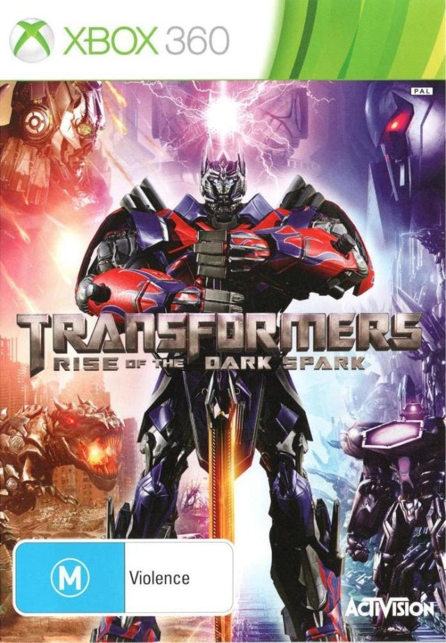 Transformers: Rise of the Dark Spark Xbox 360 Game PAL