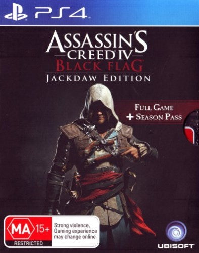 Assassin's Creed IV Black Flag: Jackdaw Edition PlayStation 4 PS4 Game