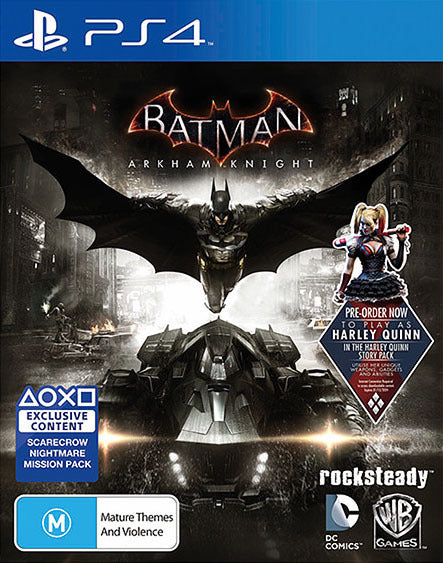 Batman: Arkham Knight PlayStation 4 PS4 Game