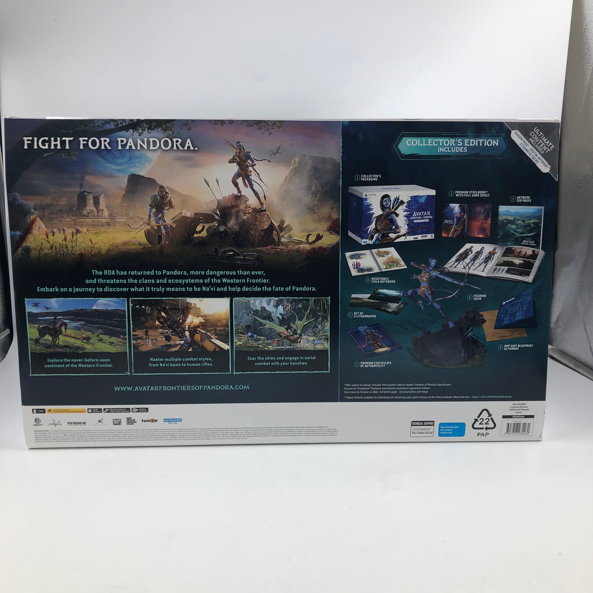 Avatar Frontiers of pandora Collector's Edition PS5 Playstation 5 Game Boxed