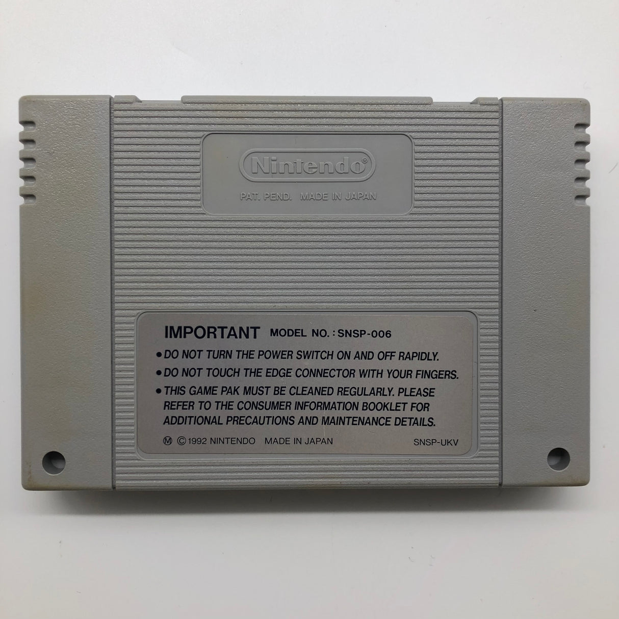 Prince of Persia Super Nintendo SNES Game Cartridge PAL