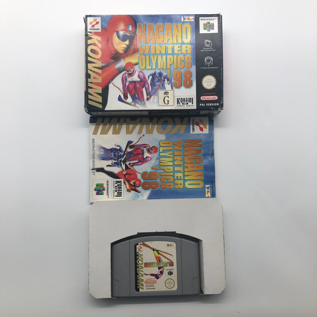 Nagano Winter Olympics 98 Nintendo 64 N64 Game Boxed Complete PAL