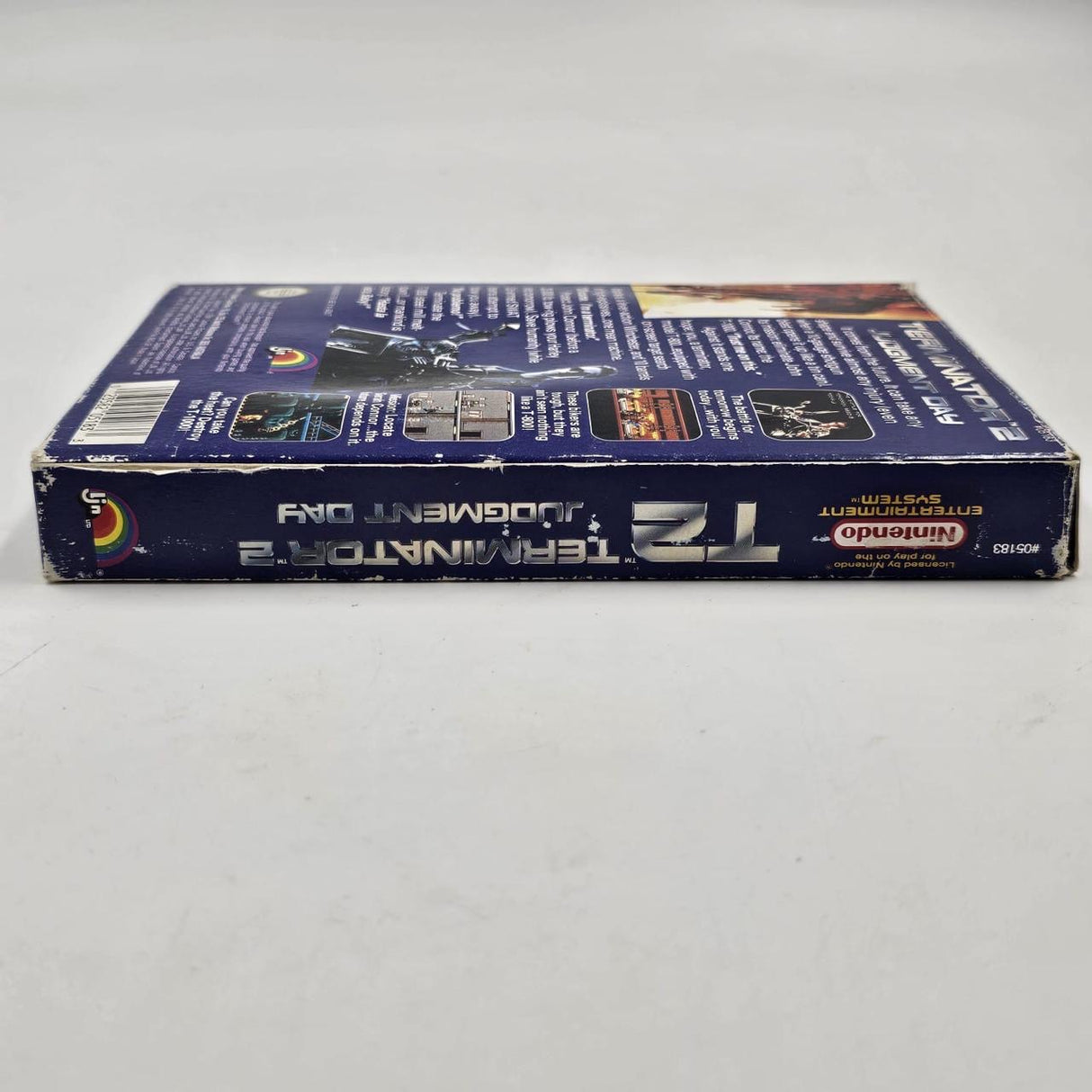 Terminator 2 Judgment day T2 Nintendo Entertainment System NES Game Boxed Complete PAL