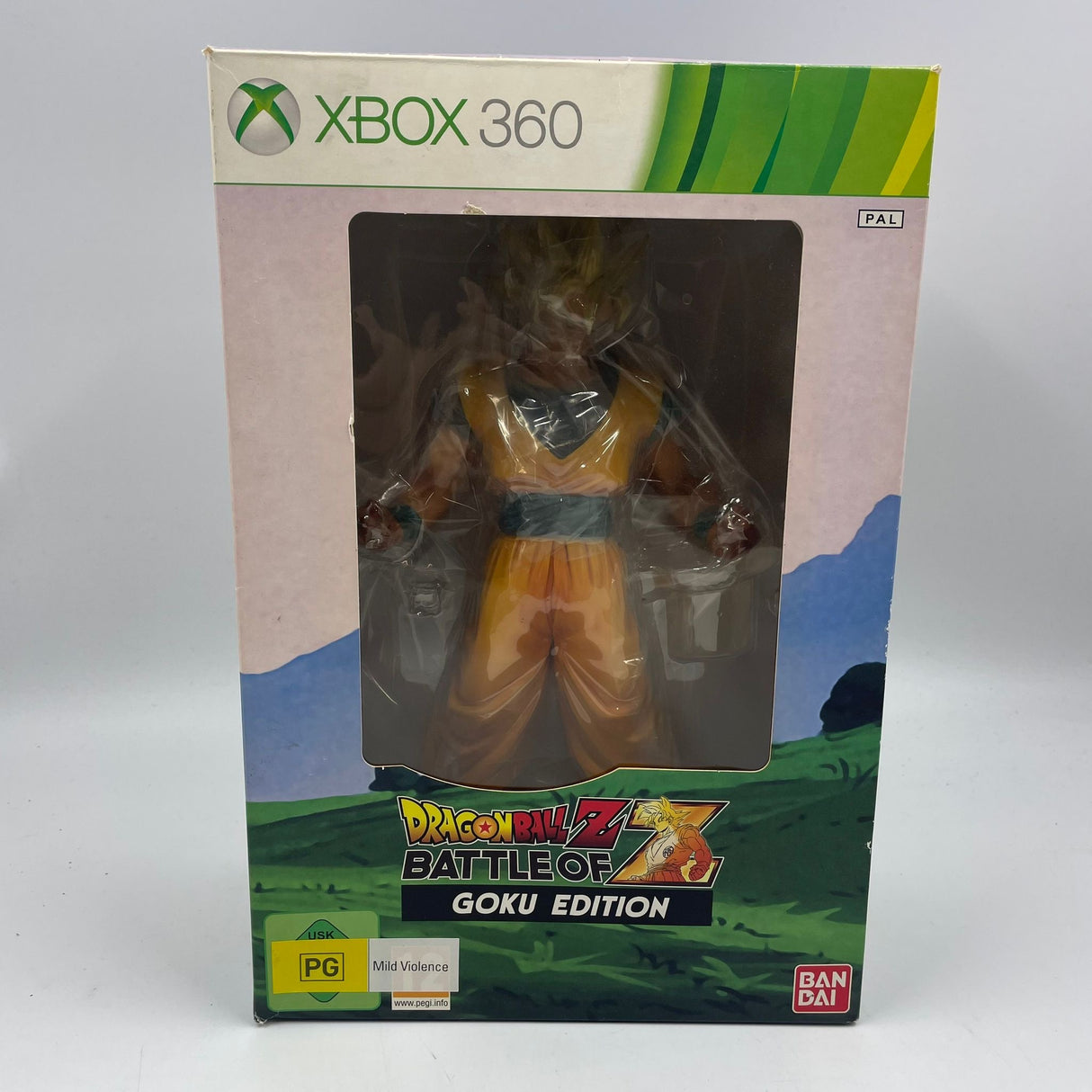 Dragon Ball Z Battle Of Z Goku Edition Figure xbox 360