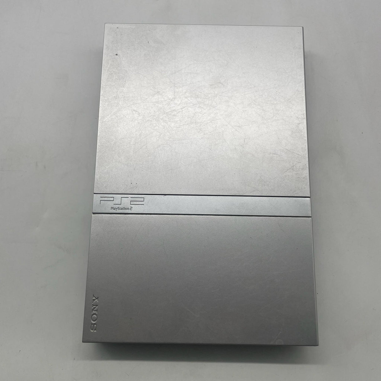 Sony PS2 PlayStation 2 Silver Slim Console with Controller Boxed PAL