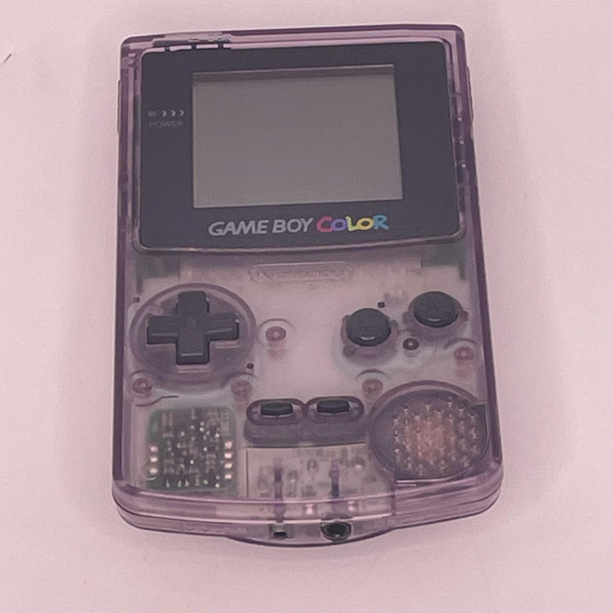 Game Boy Color Atomic Clear Purple Console Boxed Complete with Manual
