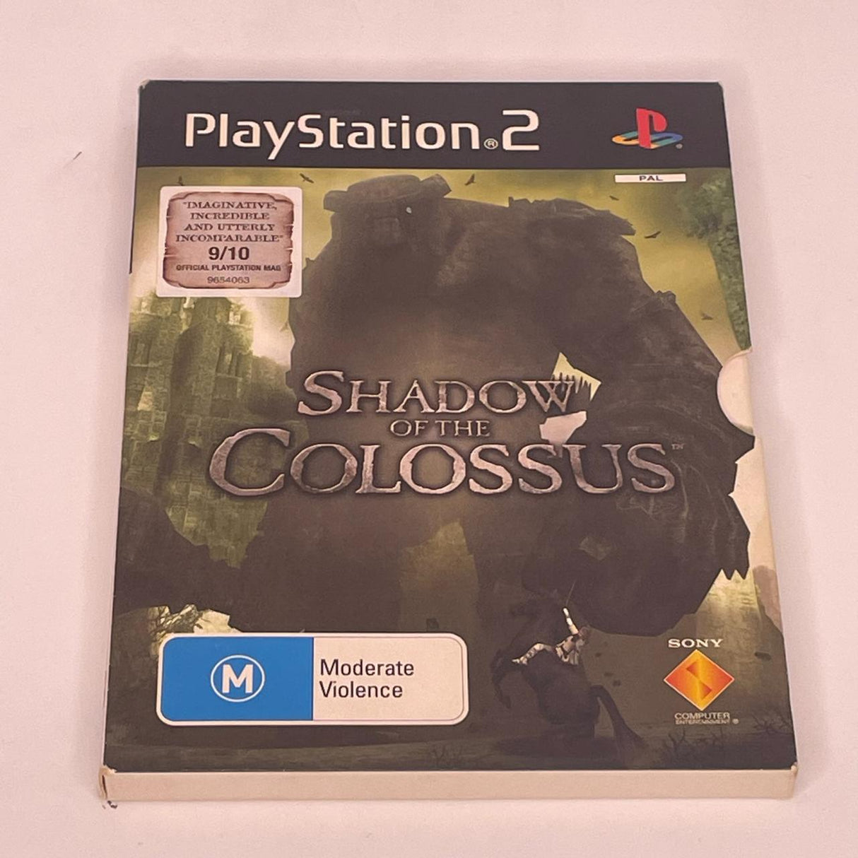 Shadow of the Colossus PS2 Playstation 2 Game + Manual PAL