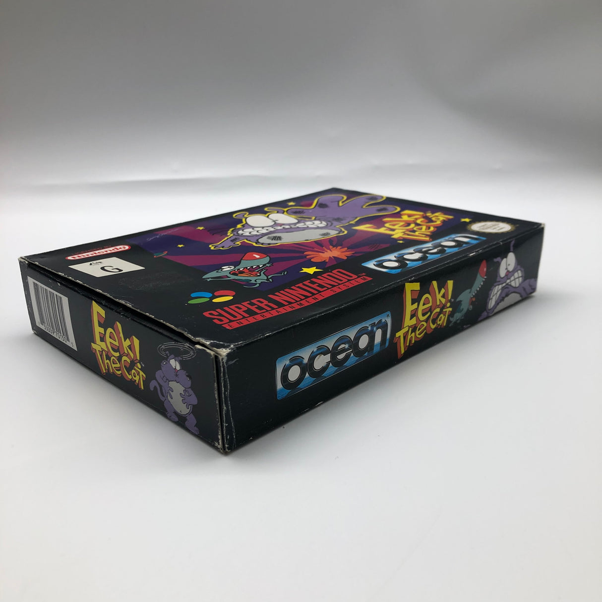 Eek! the Cat Super Nintendo SNES Game Boxed Complete PAL