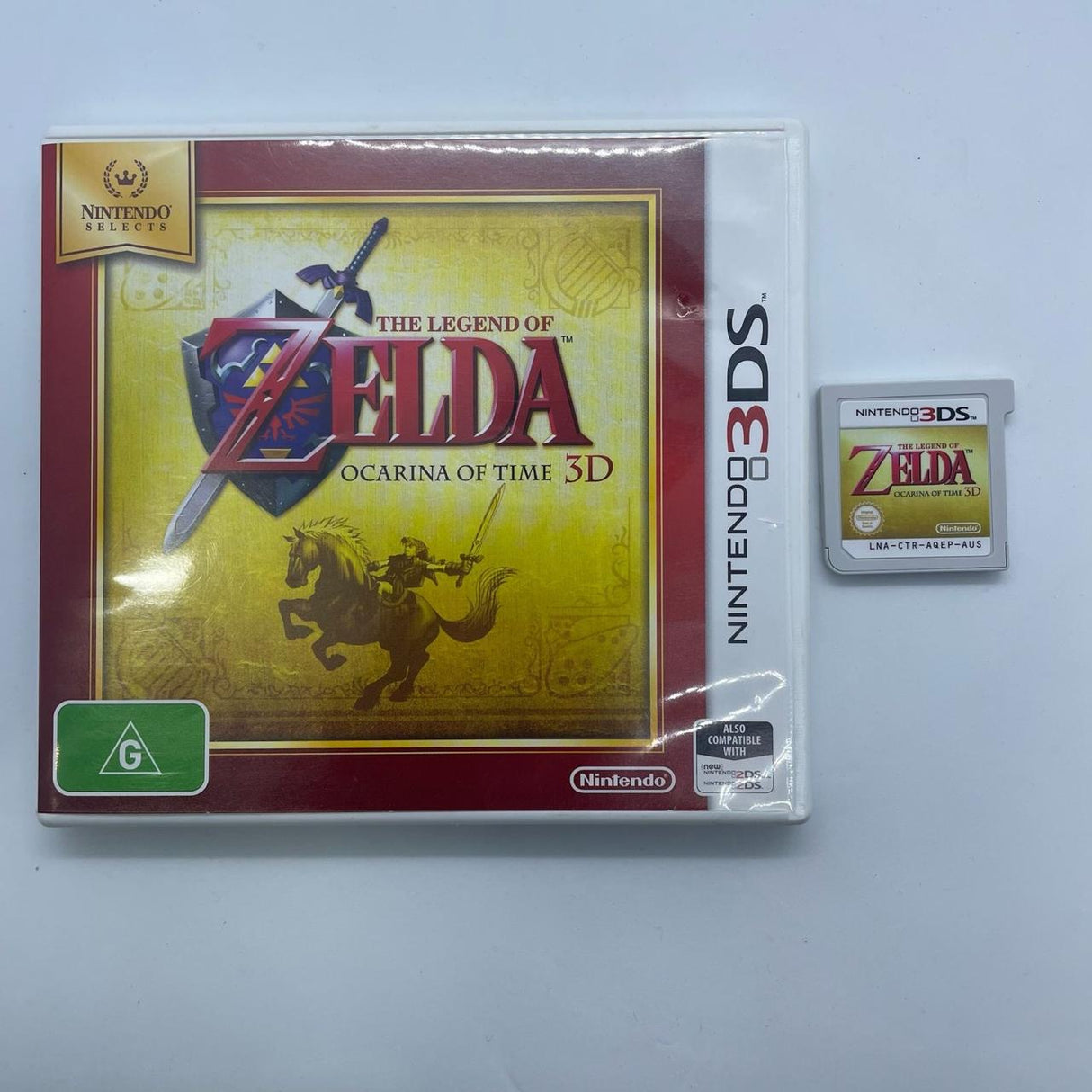 The Legend of Zelda Ocarina of Time Nintendo 3DS Game PAL