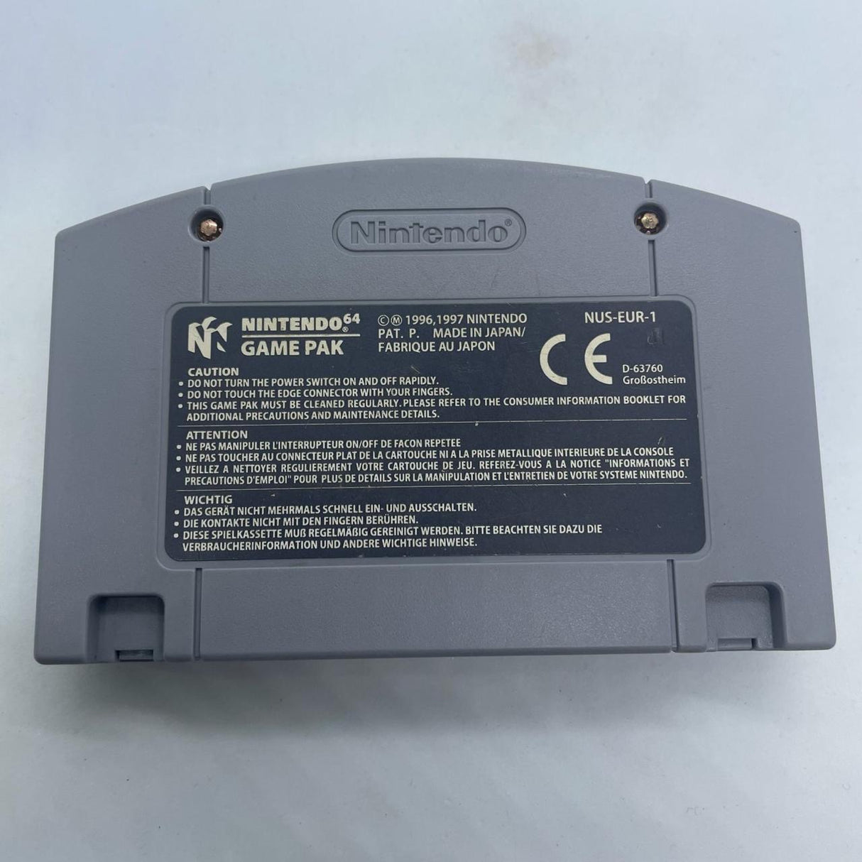 Banjo-Kazooie Nintendo 64 N64 Game Cartridge PAL