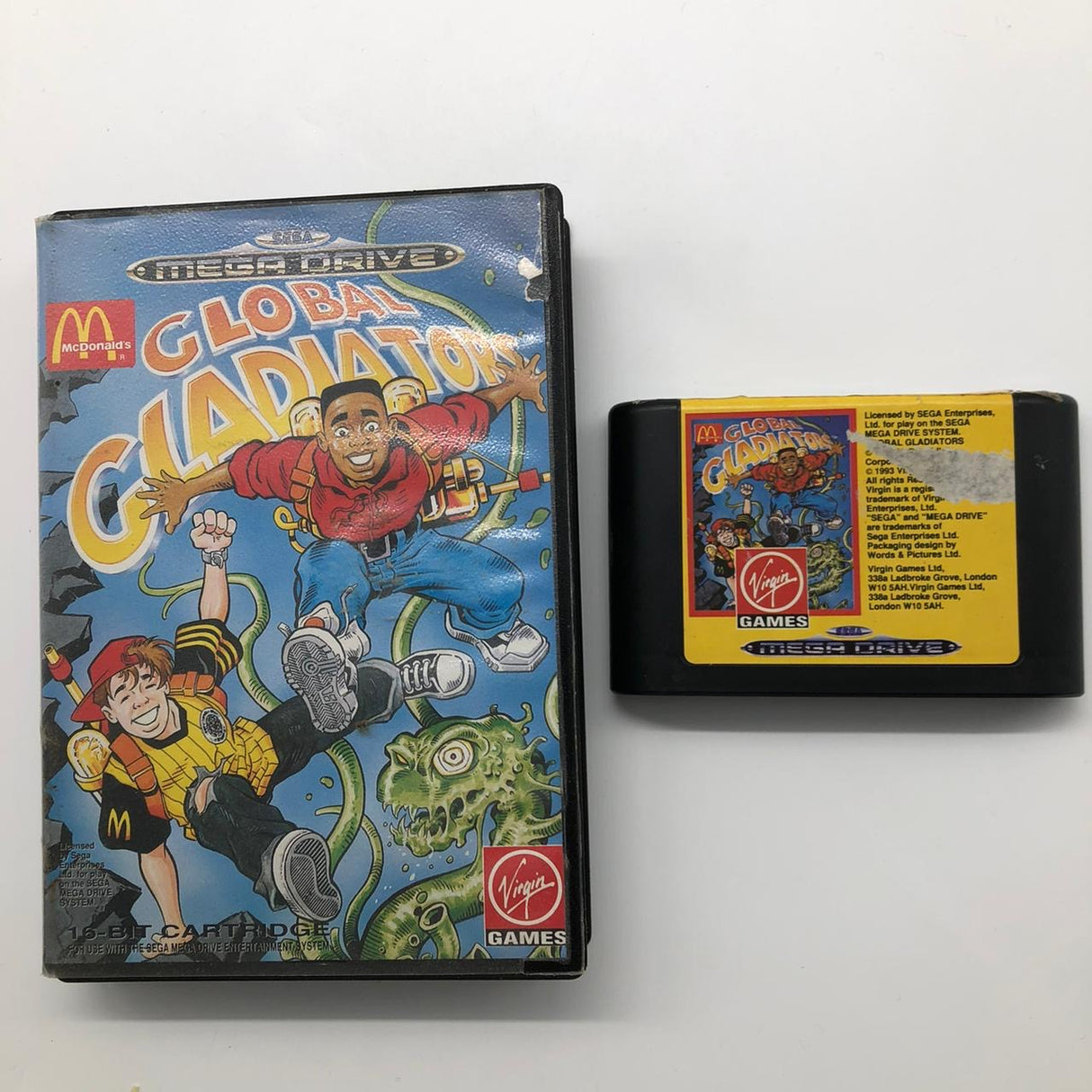 Global Gladiators Sega Mega Drive Game PAL