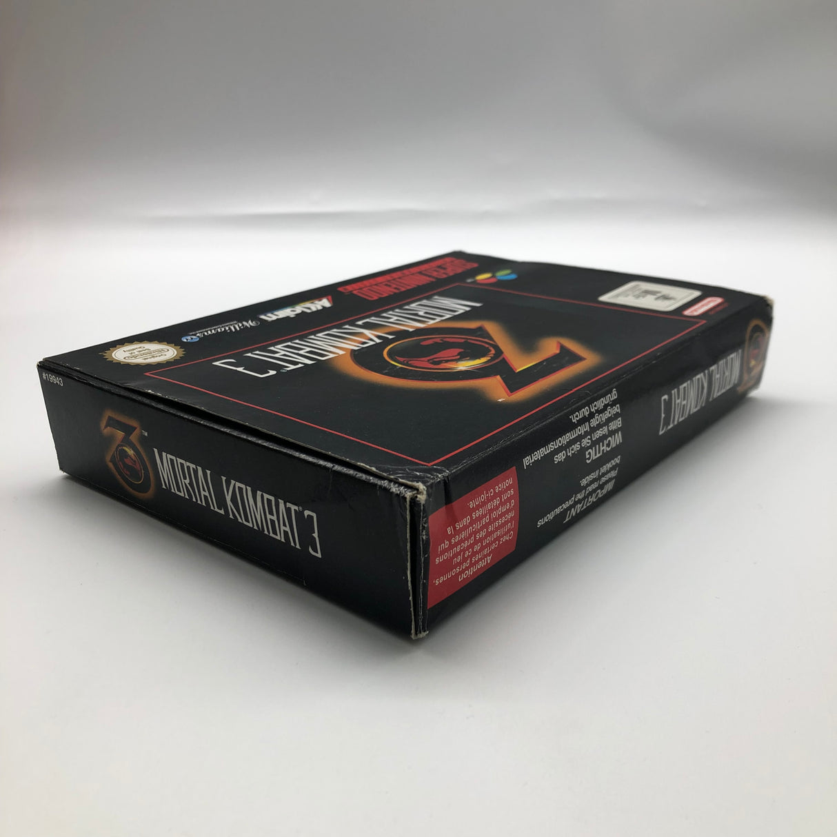 Mortal Kombat 3 Super Nintendo SNES Game Boxed Complete PAL