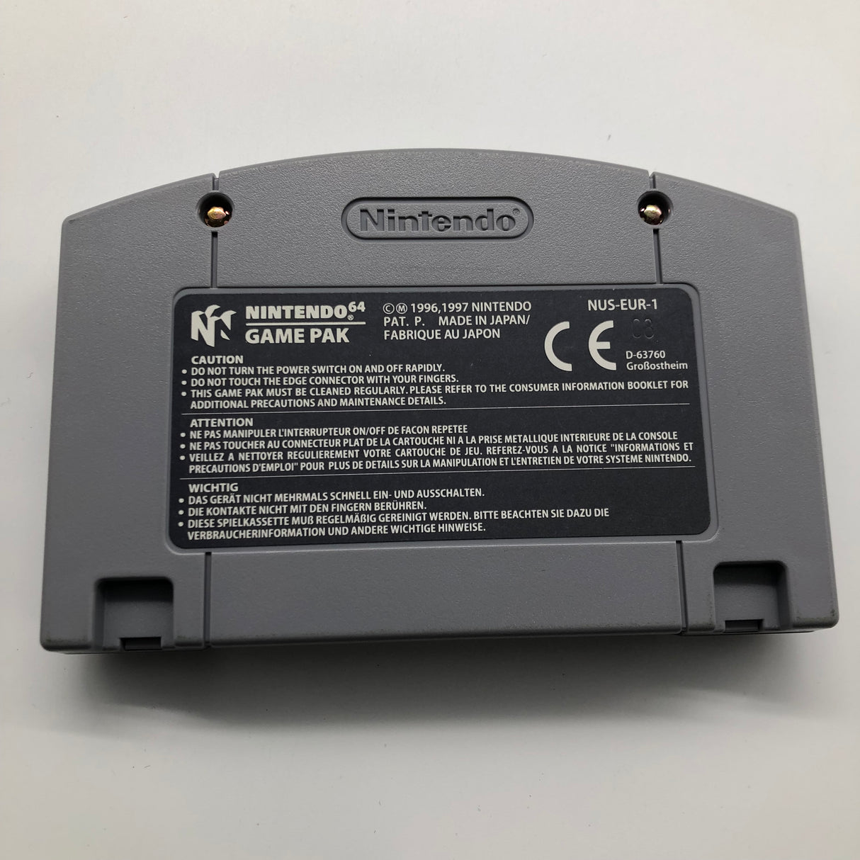 Clay Fighter 63 ⅓ Nintendo 64 N64 Game Boxed Complete PAL