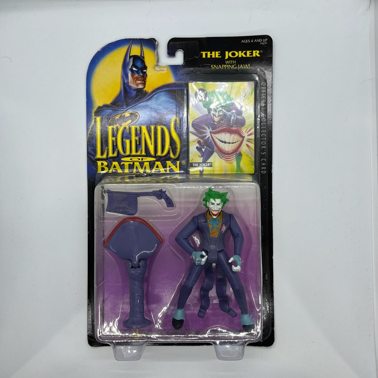 Legends Of Batman The Joker with Snapping Jaw Action Figure 1994
