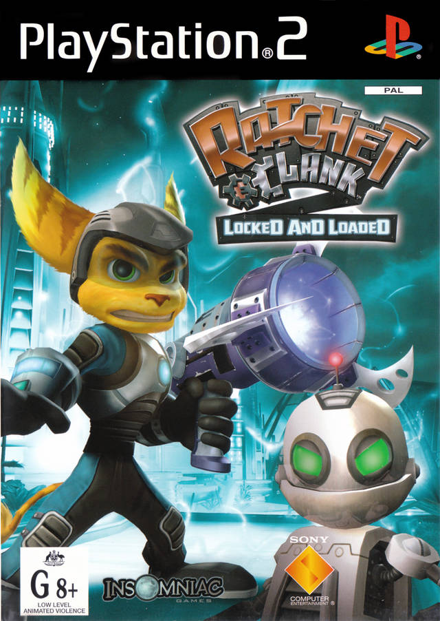 Ratchet & Clank: Locked and Loaded Playstation 2 PS2 Game PAL