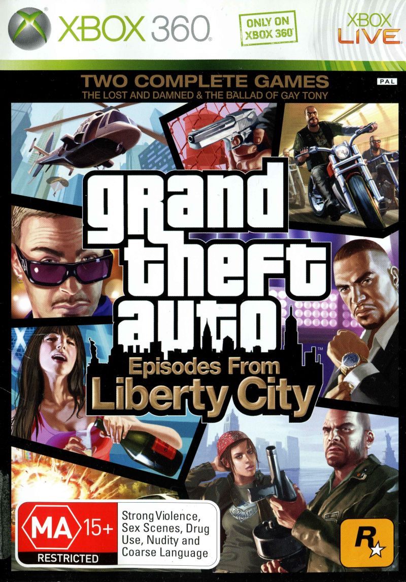 Grand Theft Auto: Episodes from Liberty City Xbox 360 Game PAL