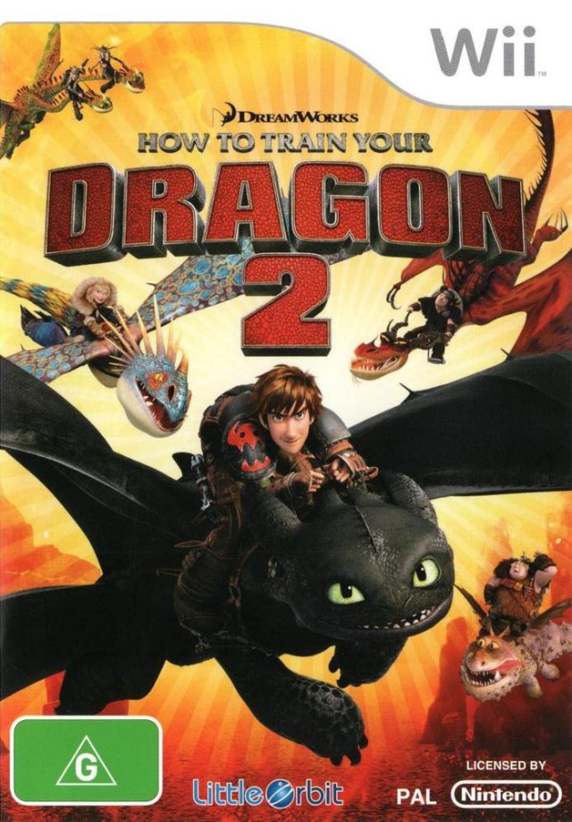 How to Train Your Dragon 2 Nintendo Wii Game PAL