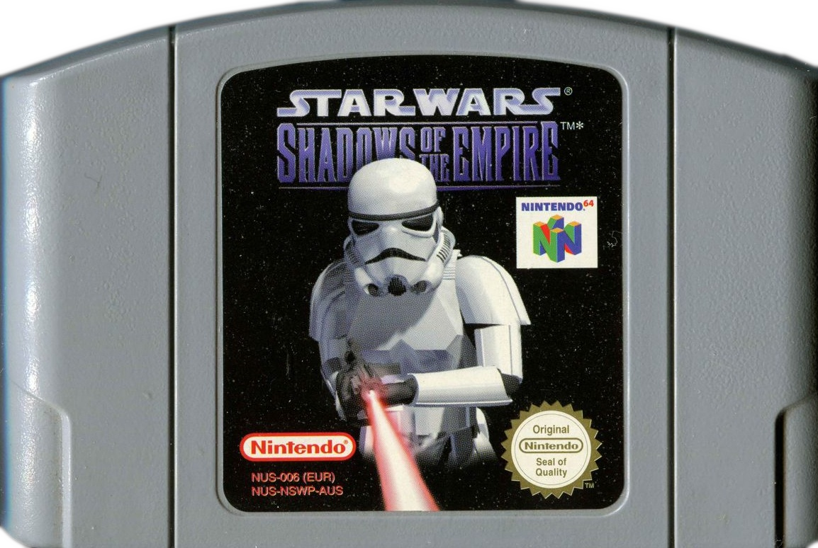Star Wars: Shadows of the Empire Nintendo 64 N64 Game Cartridge PAL