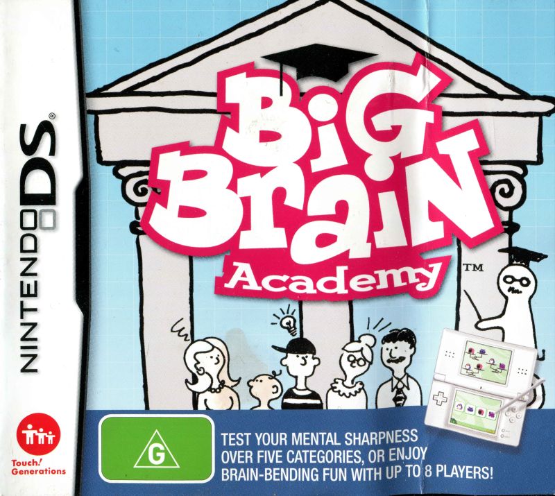 Big Brain Academy Nintendo DS NDS Game PAL