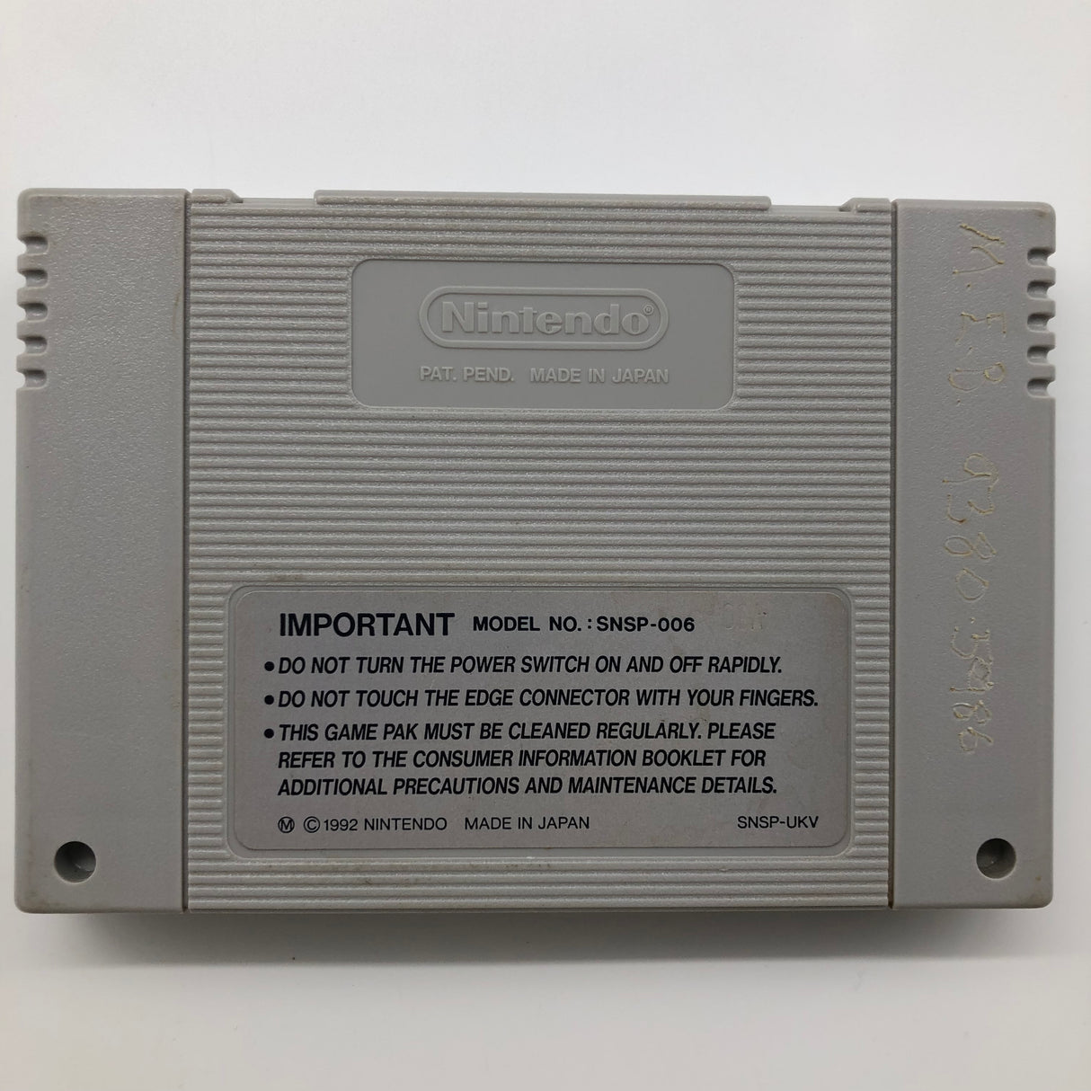 Super Star Wars Super Nintendo SNES Game Cartridge PAL