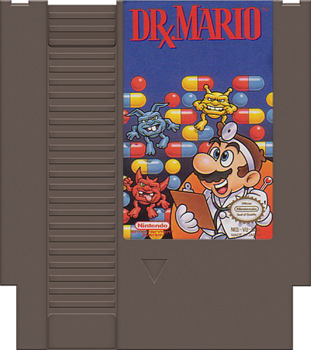 Dr. Mario Nintendo Entertainment System NES Game Cartridge PAL
