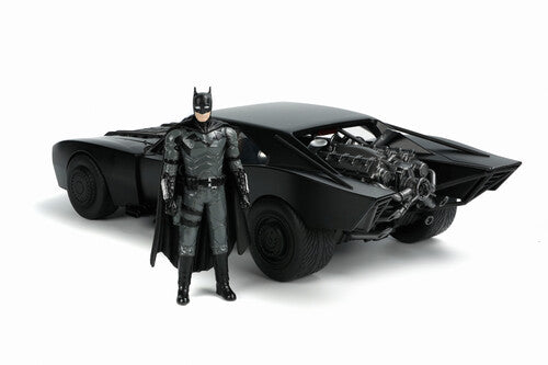 The Batman 1:18 Batmobile with Lights Die-Cast Car Batman Figure