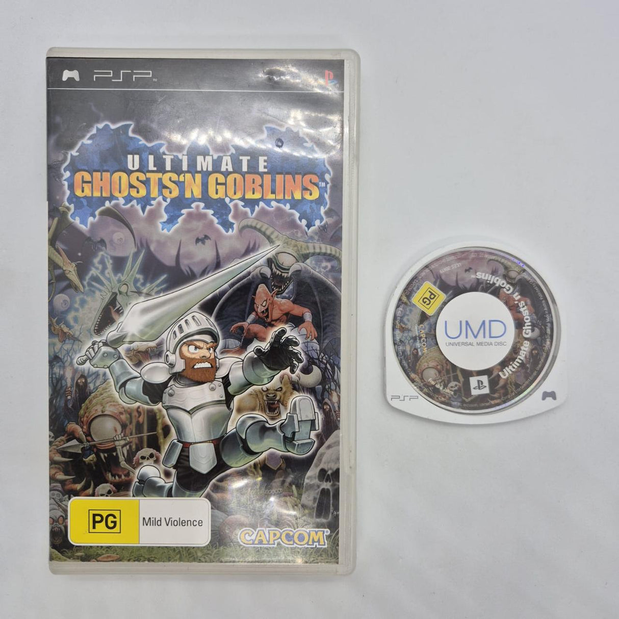Ultimate Ghosts'n Goblins PSP Playstation Portable Game