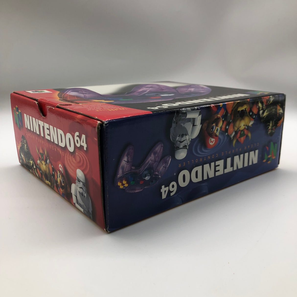 Nintendo 64 N64 Clear Purple Controller Boxed PAL