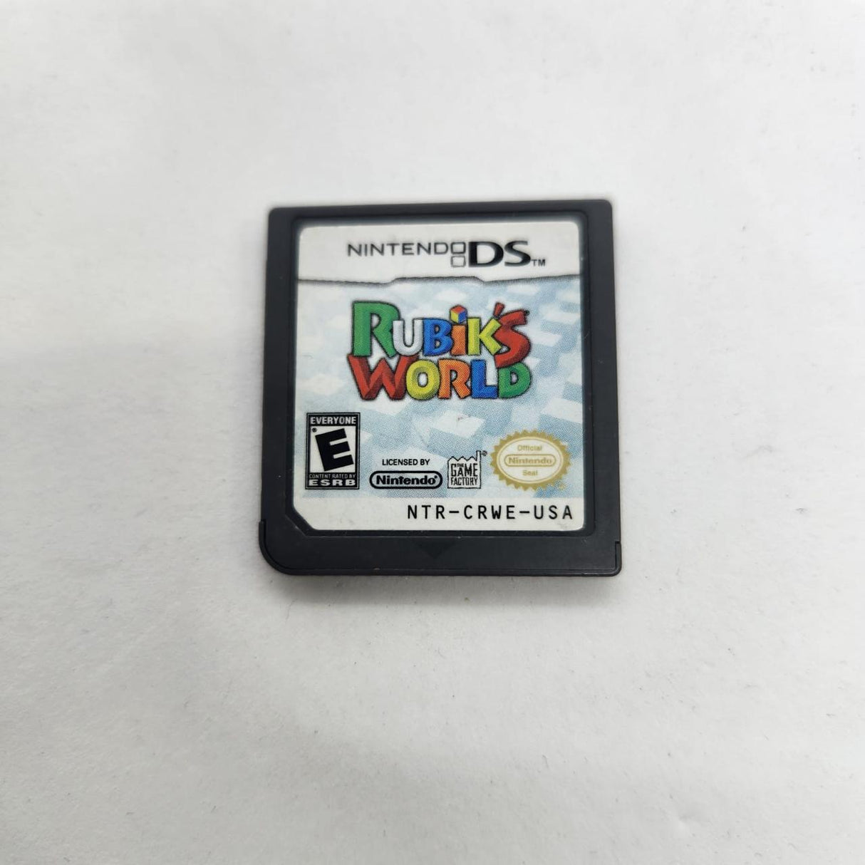 Rubik's World Nintendo DS Game Cartridge