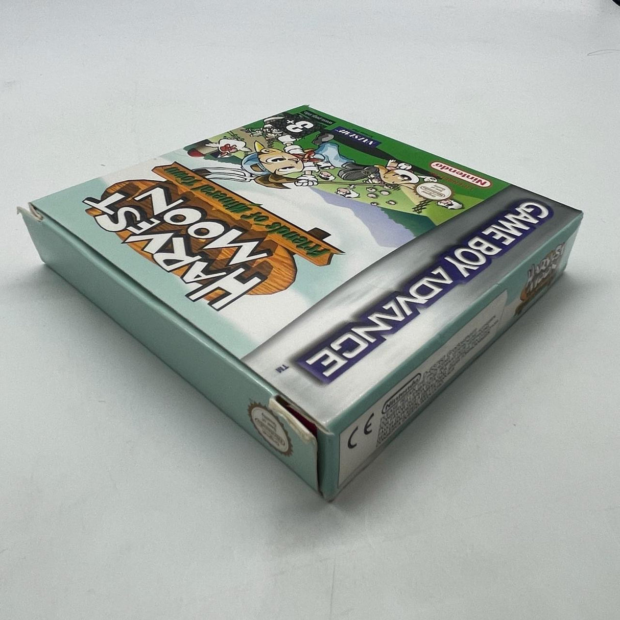 Harvest Moon Friends of Mineral Town Nintendo Gameboy Advance GBA Game Boxed Complete PAL