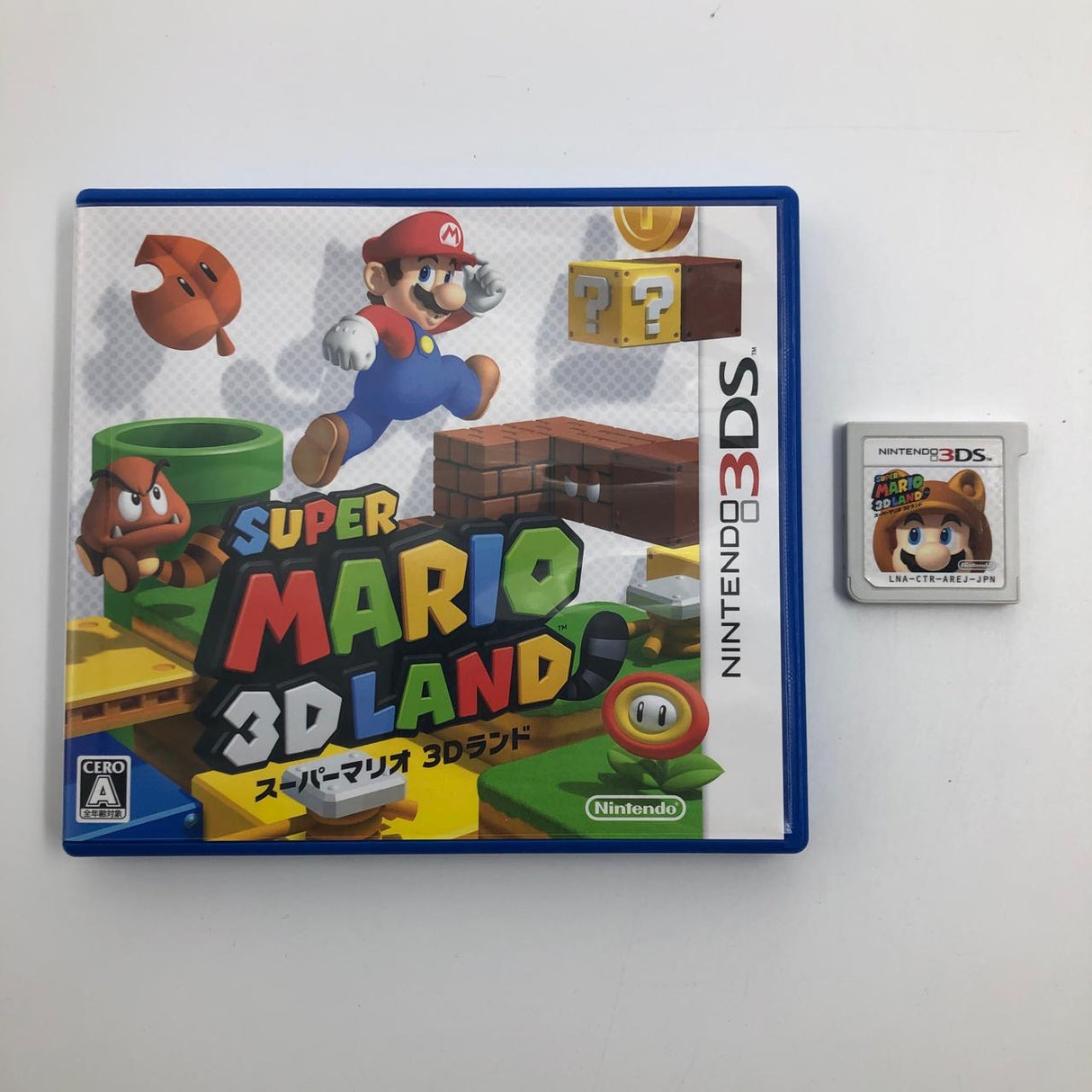 Super Mario 3D Land Nintendo 3DS Game Japanese NTSC-J