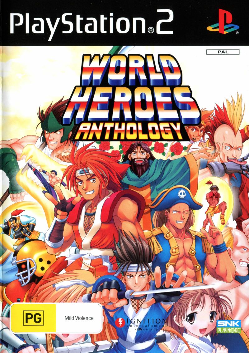 World Heroes Anthology Playstation 2 PS2 Game PAL