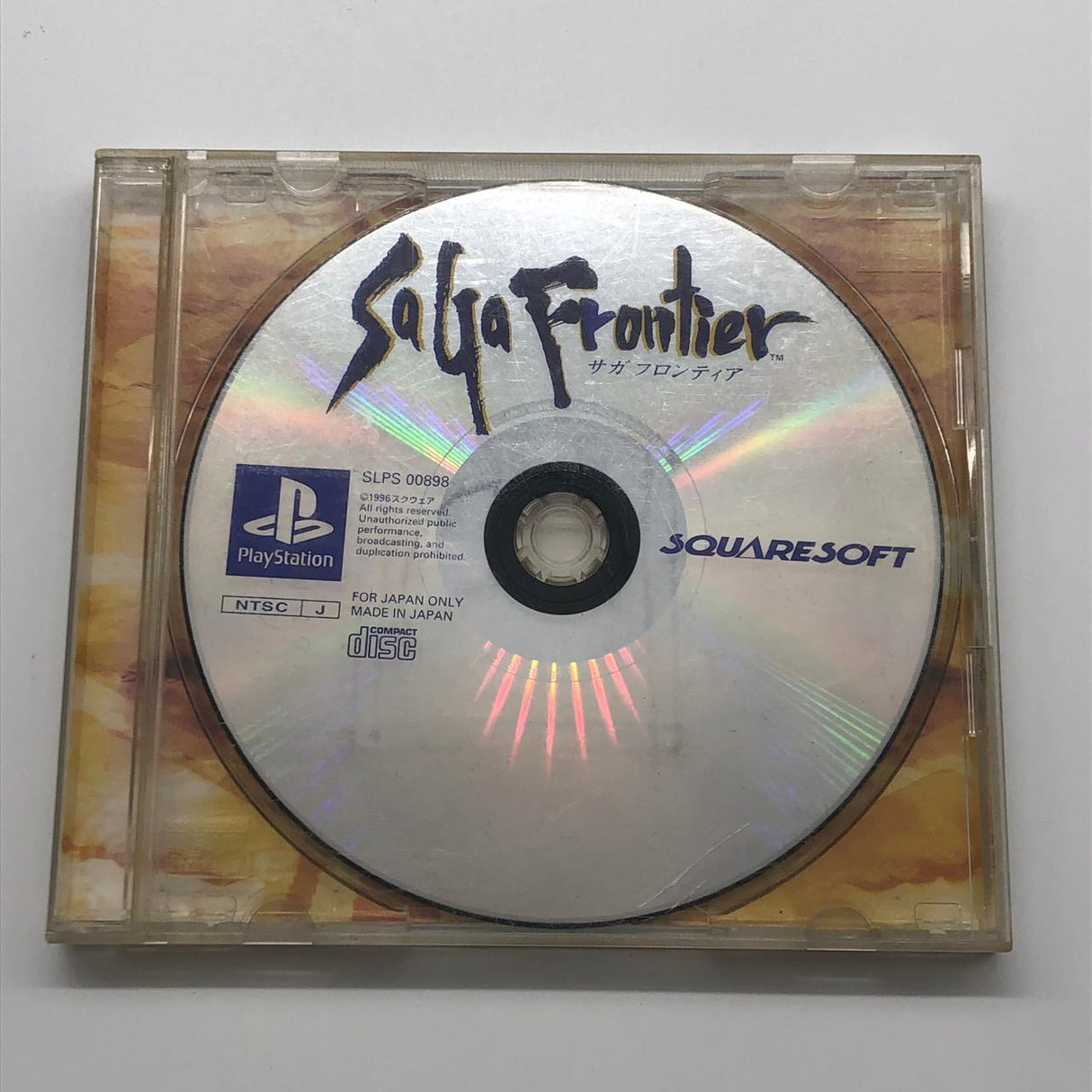 Saga Frontier PS1 Playstation 1 Game NTSC-J