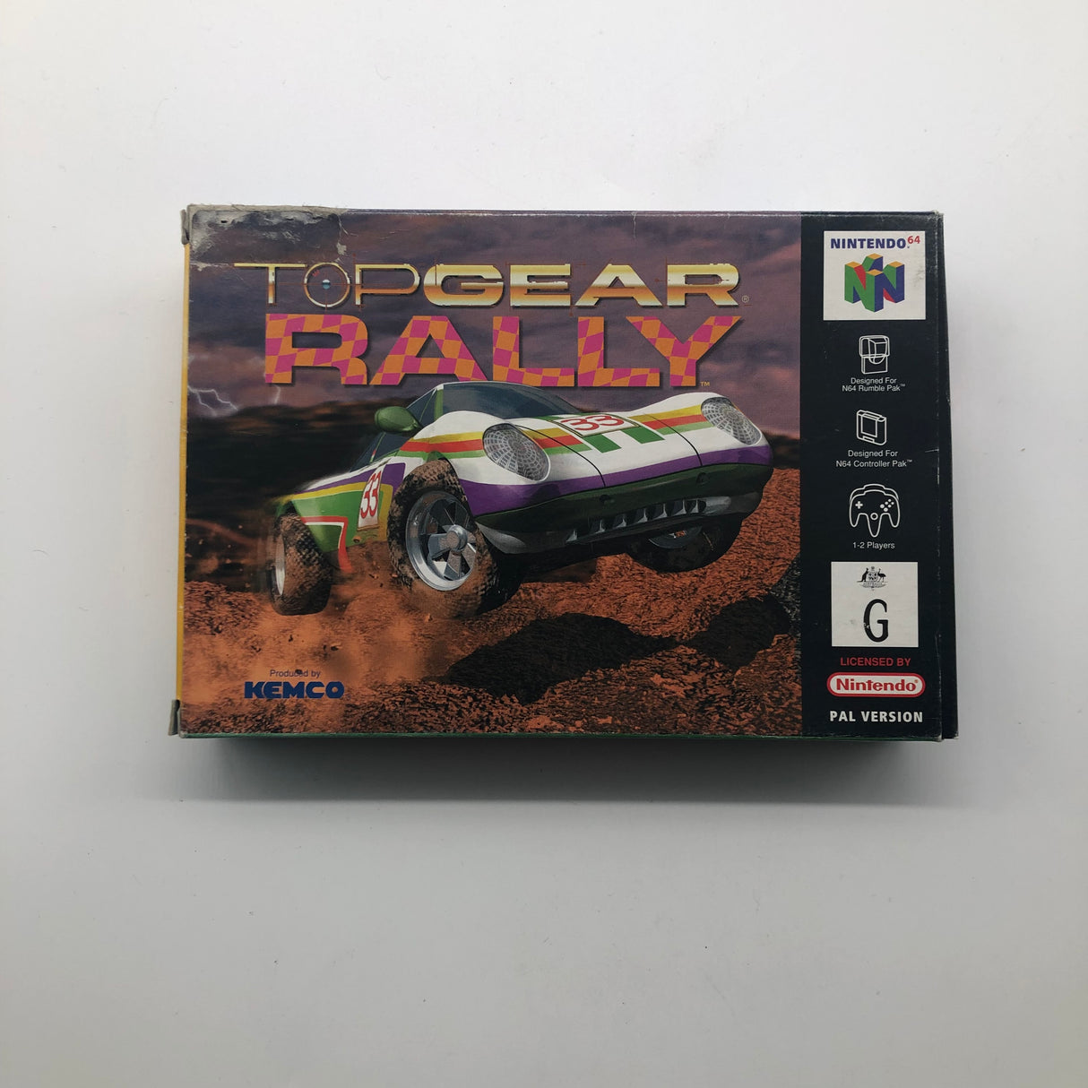 Top Gear Rally Nintendo 64 N64 Game Boxed Complete PAL