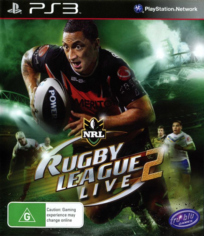 Rugby League Live 2 Playstation 3 PS3 Game PAL