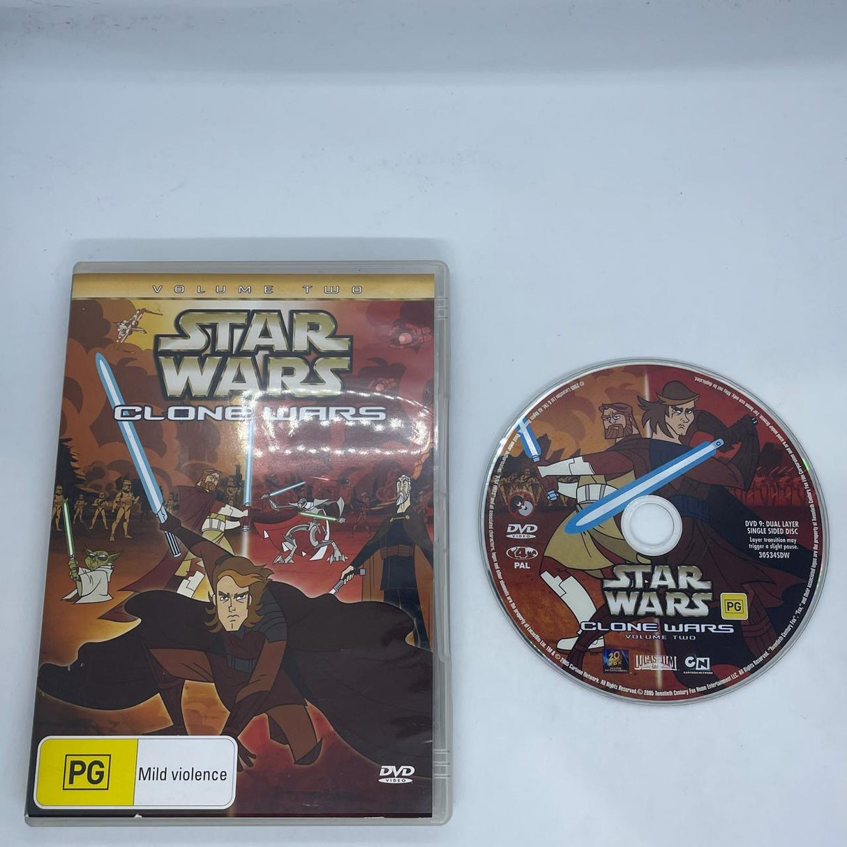 Star Wars Clone Wars Vol 2 DVD