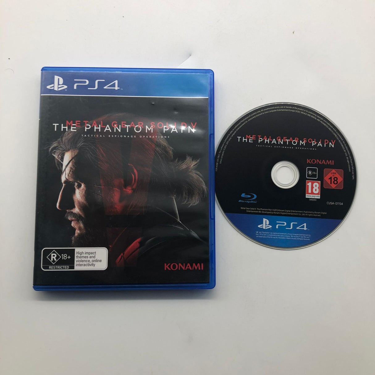 Metal Gear Solid V The Phantom Pain PS4 Playstation 4 Game
