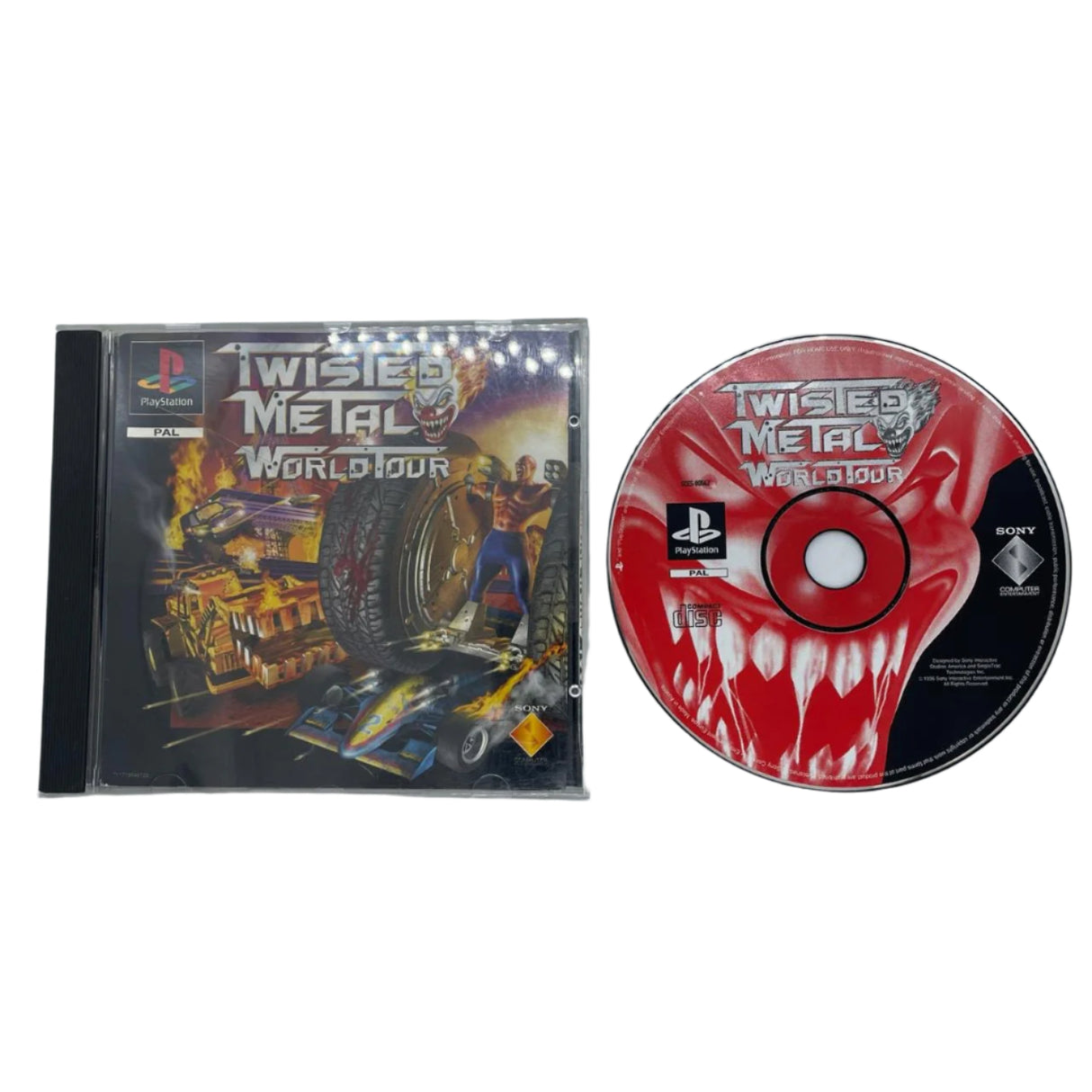 Twisted Metal World Tour PS1 Playstation 1 Game PAL