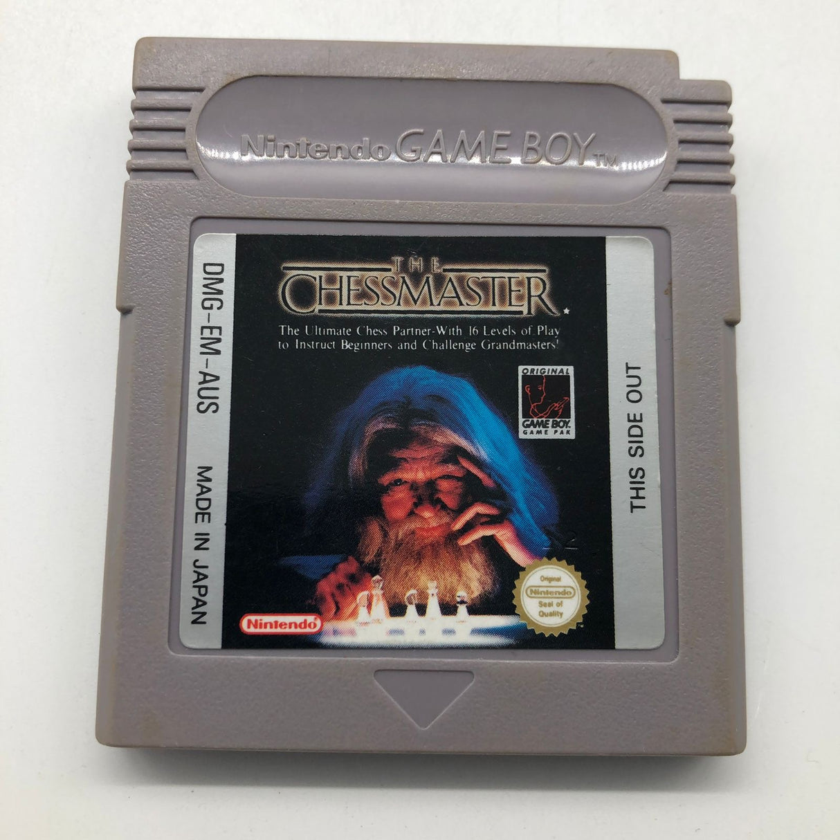 The Chessmaster Nintendo Gameboy Original Game Cartridge