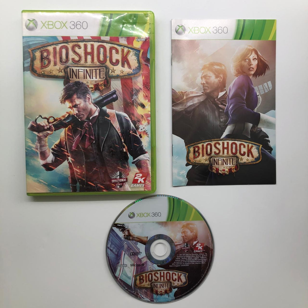 Bioshock Infinite Xbox 360 Game + Manual PAL