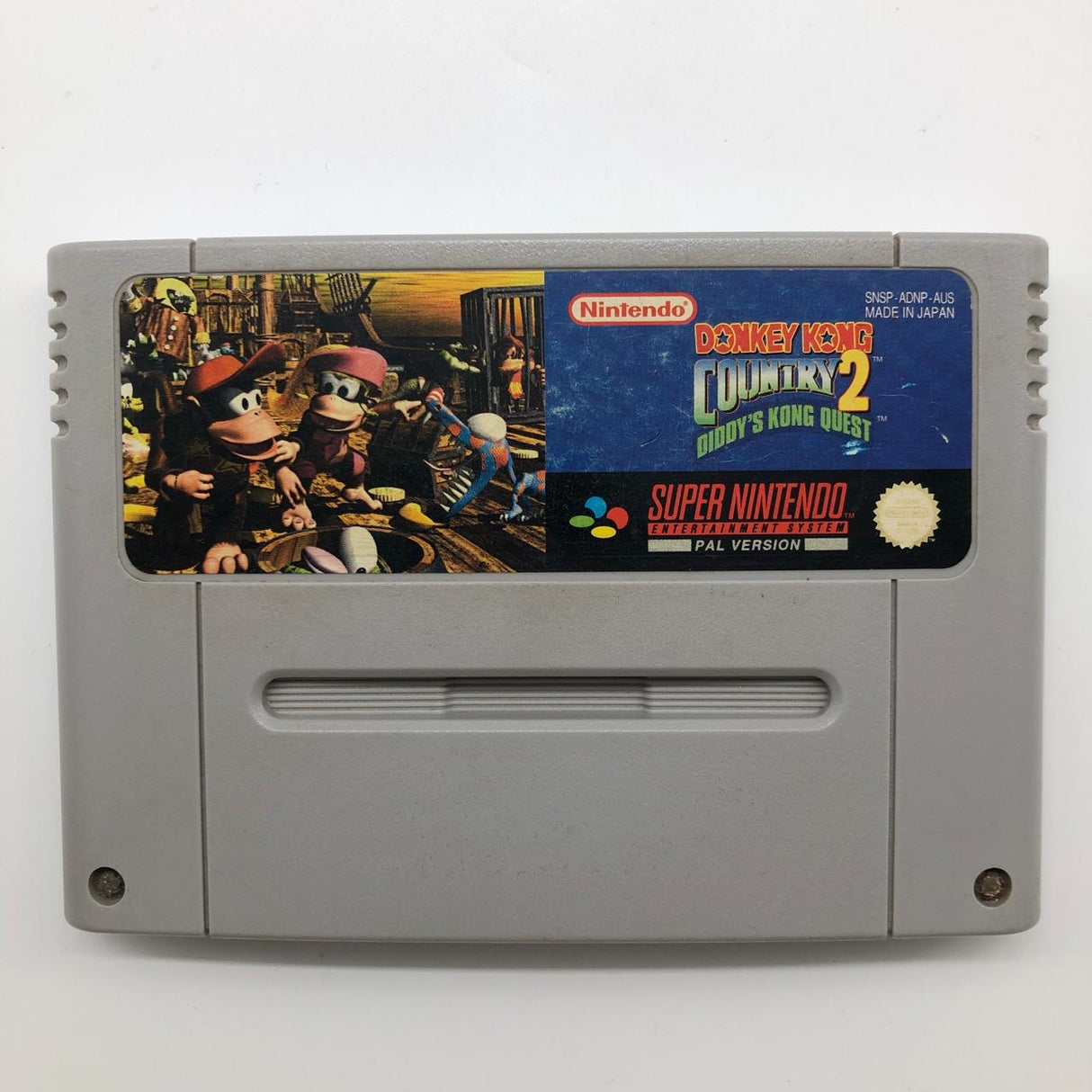 Donkey Kong Country 2 Super Nintendo SNES Game Cartridge PAL