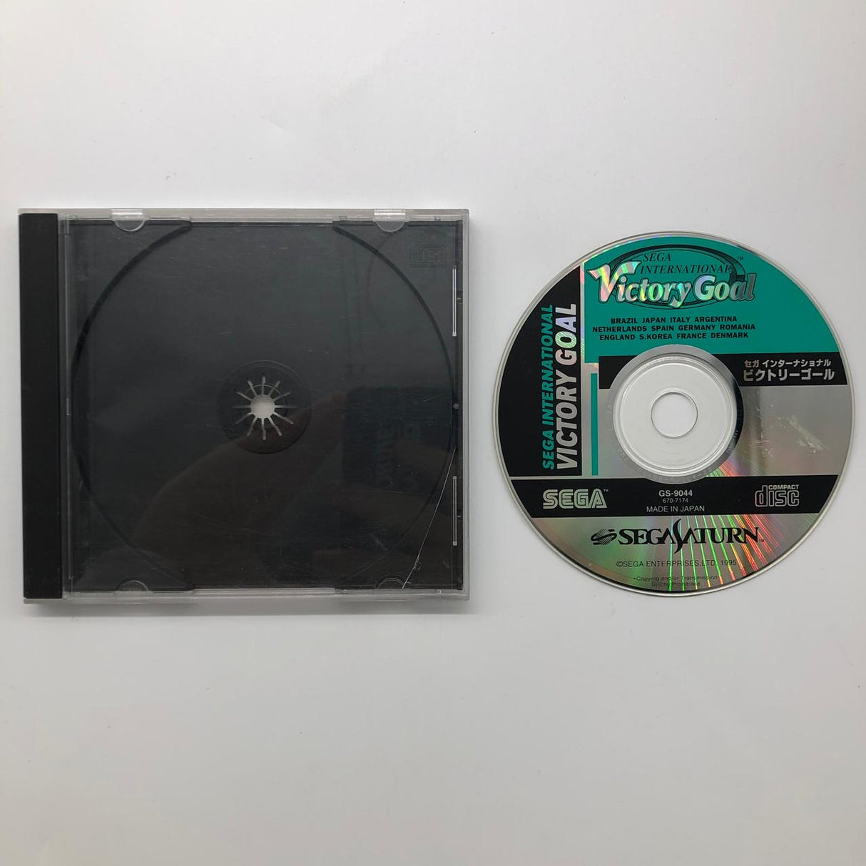 Sega International Victory Goal Sega Saturn Game