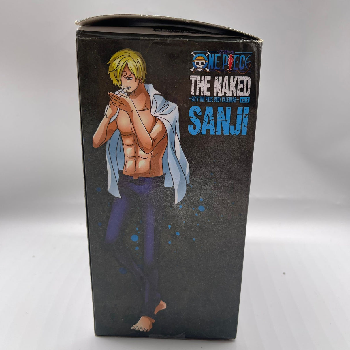 The Naked Sanji White Shirt One Piece Calendar Vol.2 Boxed Figure