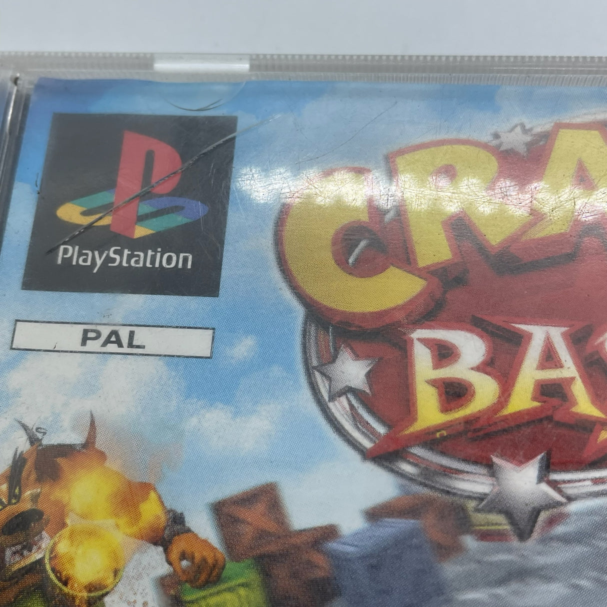 Crash Bash PS1 Playstation 1 Game + Manual PAL