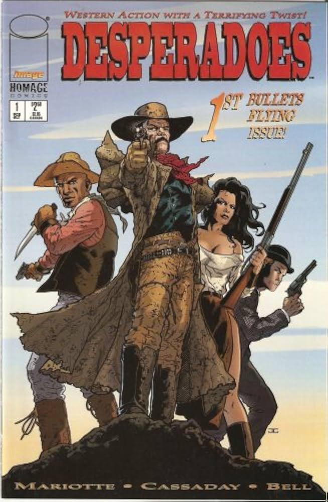 Desperadoes #1 Sep Image Western 1st Jeff Mariotte John Cassaday Comic Book