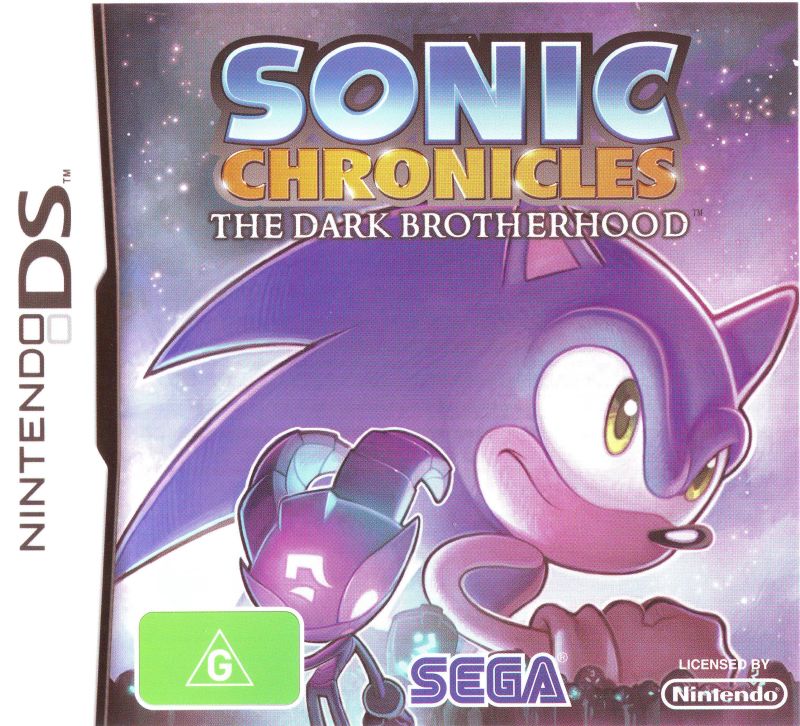 Sonic Chronicles: The Dark Brotherhood Nintendo DS NDS Game PAL