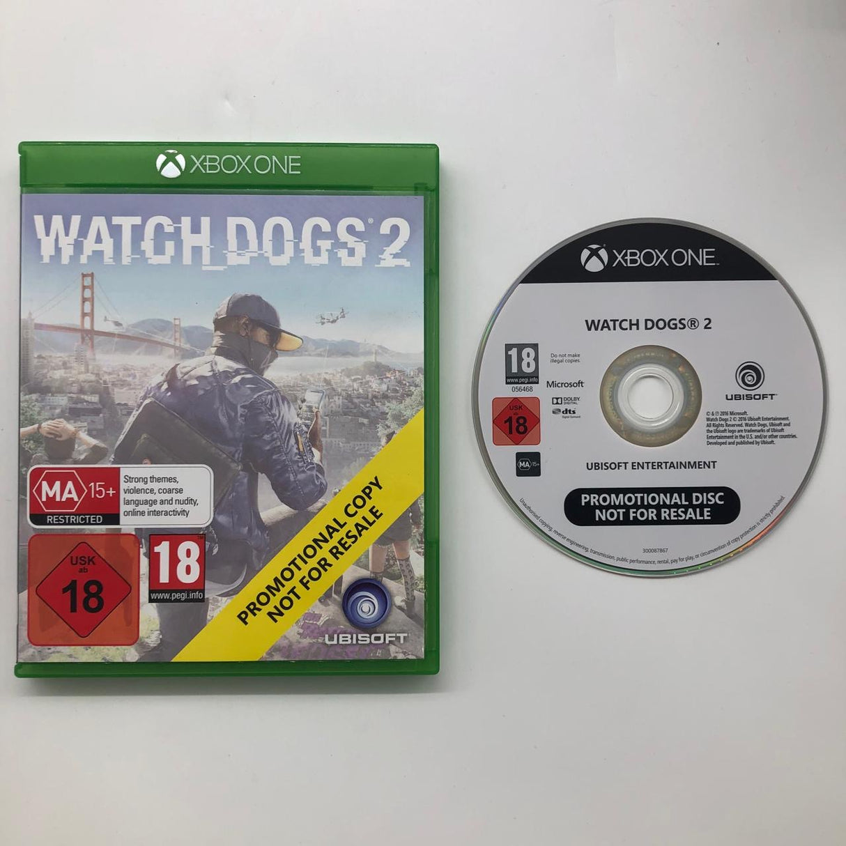 Watch Dogs 2 Xbox One Game PAL