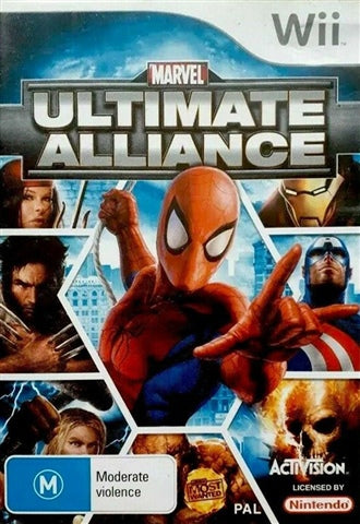 Marvel: Ultimate Alliance Nintendo Wii Game PAL