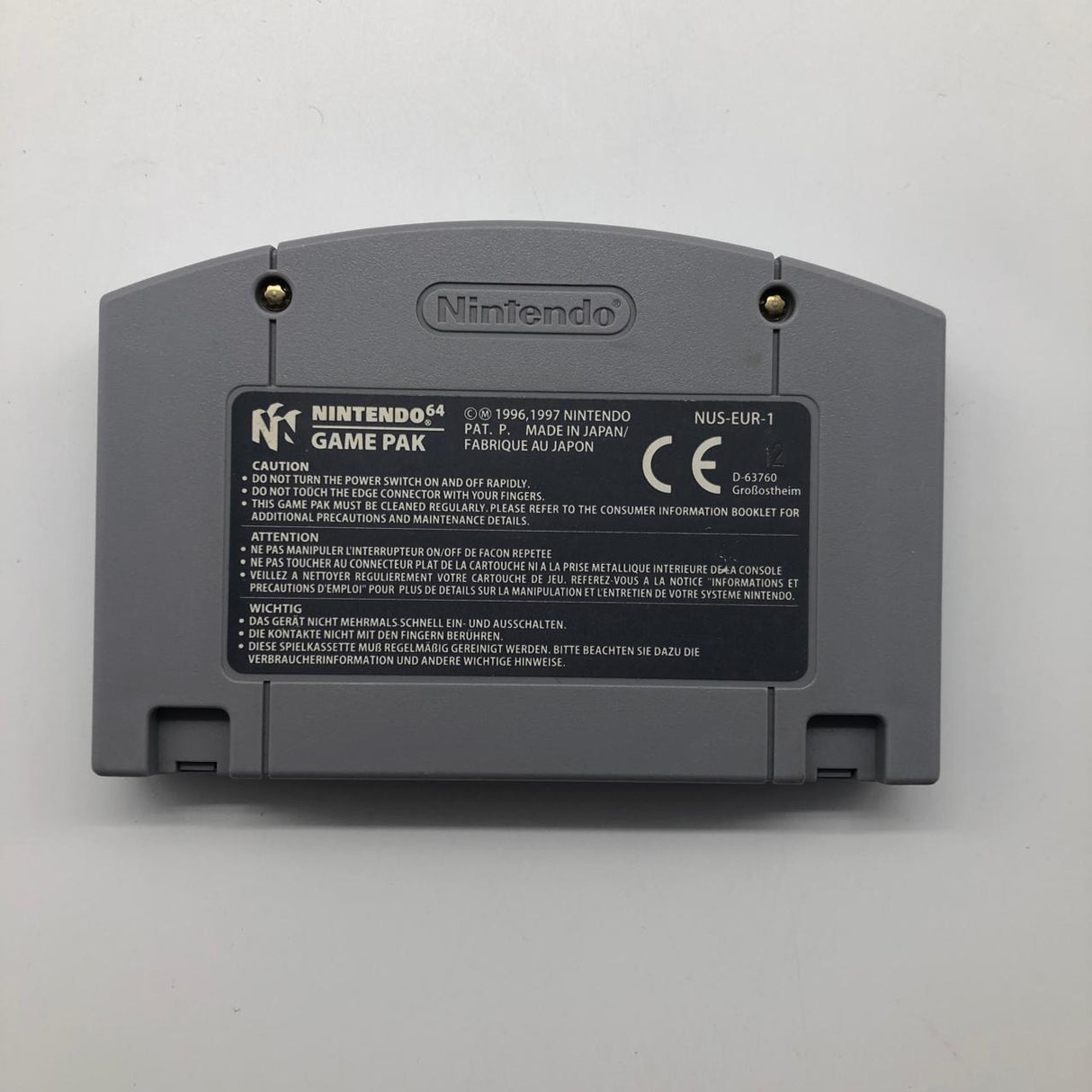 Star Wars Rogue Squadron Nintendo 64 N64 Game Cartridge PAL