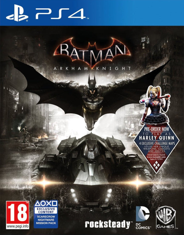 Batman: Arkham Knight PlayStation 4 PS4 Game